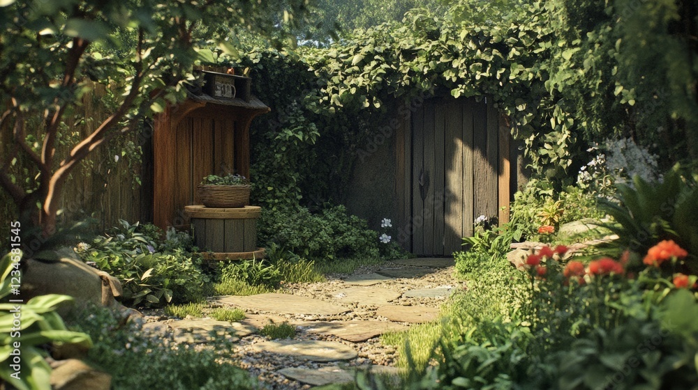 A game of hide-and-seek turns even the smallest backyard into a world of adventure. A game of hide-and-seek turns even the smallest backyard into a world of adventure.