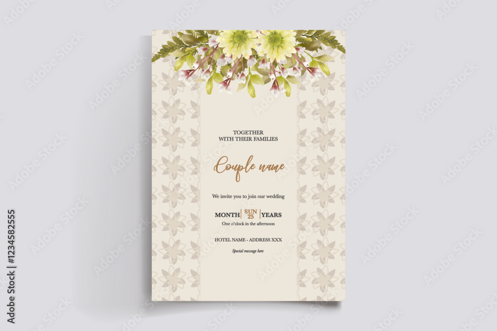 BRIDAL SHOWER FLORAL INVITATION TEMPLATE BRIDAL SHOWER FLORAL INVITATION TEMPLATE