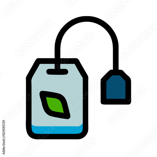 tea bag icon design