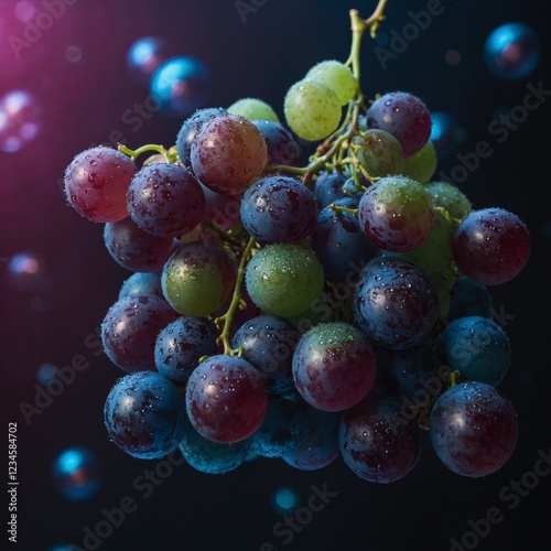 Wallpaper Mural bunch of grapes Torontodigital.ca