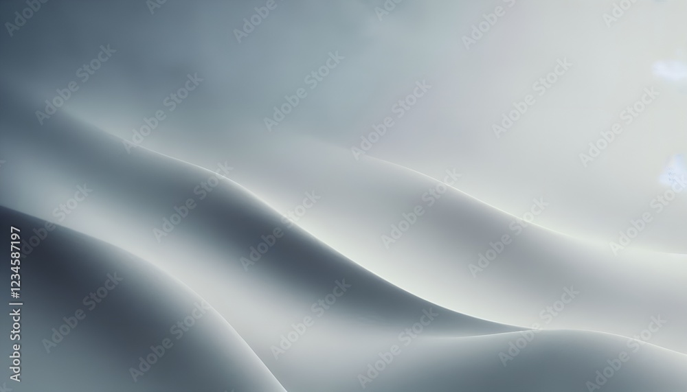Naklejka premium Grey texture, wave Background , wallpaper illustration