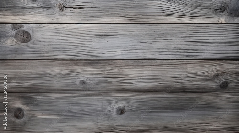 Fototapeta premium Textured Gray Wooden Desktop Background with Natural Grain Patterns for Overhead Photography or Design Projects