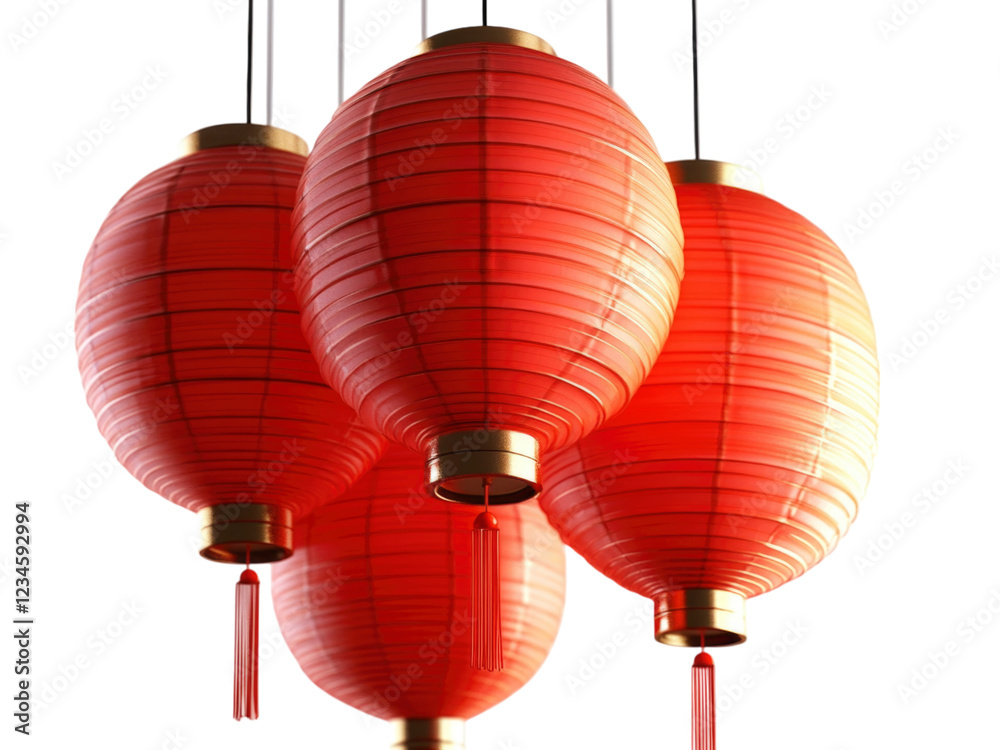 Obraz premium Red lanterns