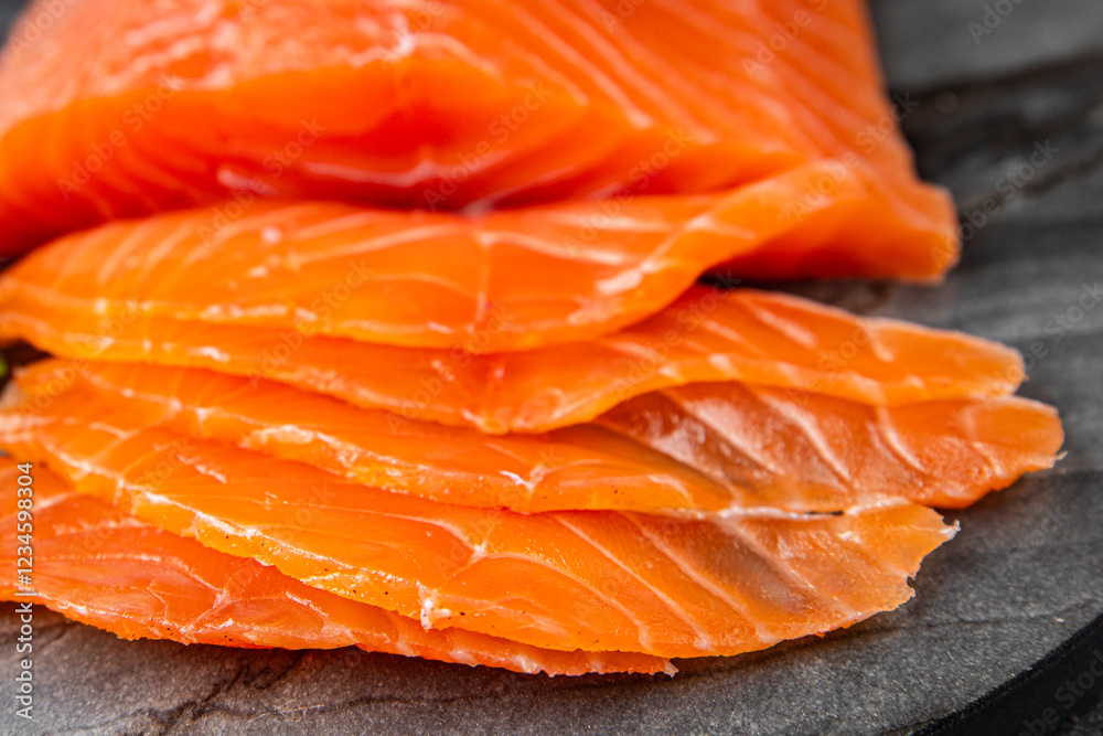 salmon fish raw fresh seafood fresh tasty food dish gourmet food background on the table rustic food top view copy space pescetarian diet Vegetarian food salmon fish raw fresh seafood fresh tasty food dish gourmet food background on the table rustic food top view copy space pescetarian diet Vegetarian food