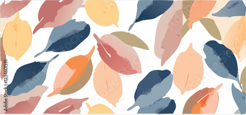 Abstract watercolor background vector illustration. Simple modern design wallpaper