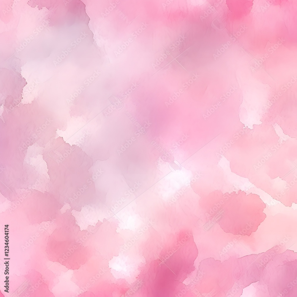 Obraz premium Abstract Pink Watercolor Texture