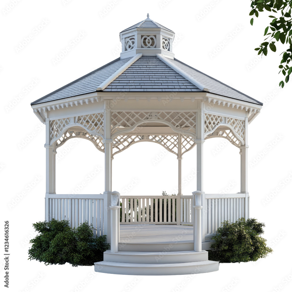Fototapeta premium white marble columns in the park