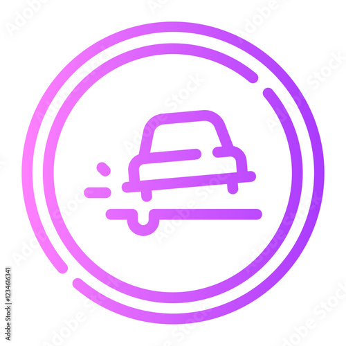 pothole gradient icon