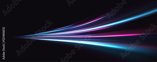 Iight background, speed, wavy, swirl,curve,speedy,vector. Abstract background rotational border lines. Neon stripes in the form of drill, turns and swirl. 