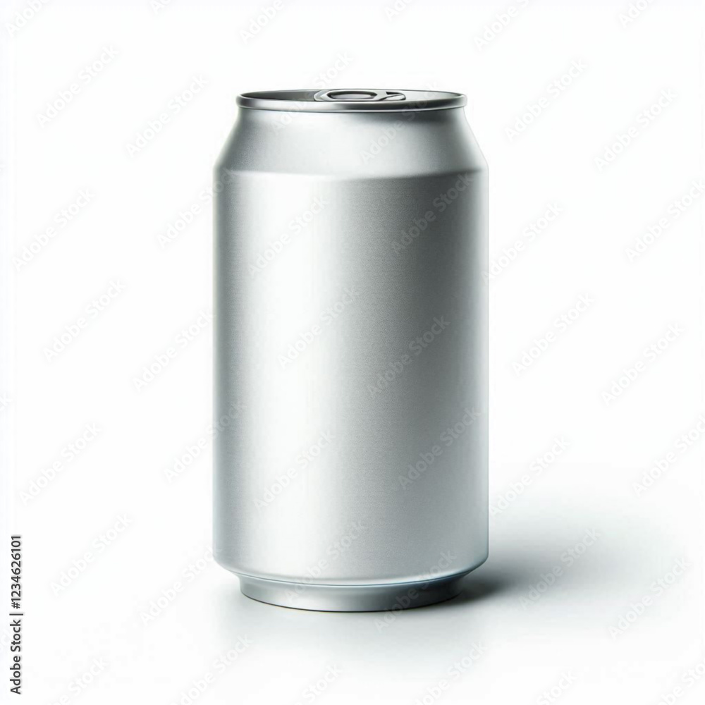 aluminum can isolated on white background aluminum can isolated on white background