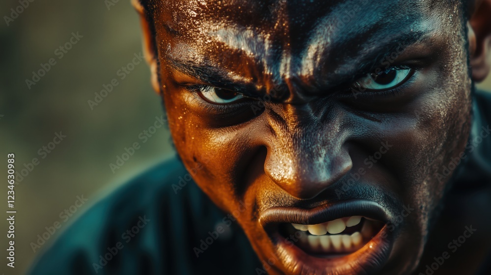 The player’s face is tense with frustration, their voice raised in the heat of the moment, embodying the fierce competitive spirit of the game. The player’s face is tense with frustration, their voice raised in the heat of the moment, embodying the fierce competitive spirit of the game.