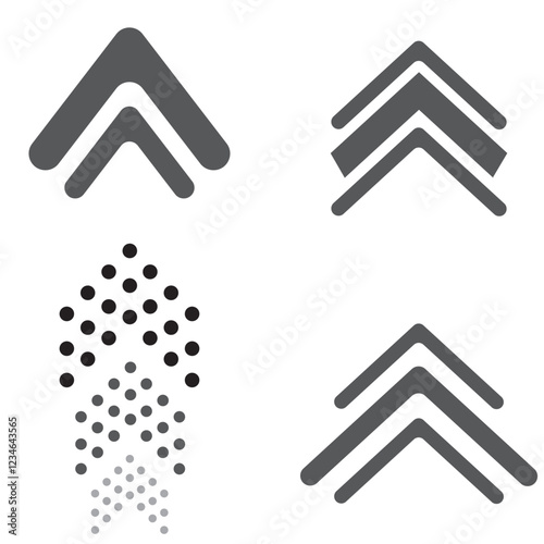 Black Swipe up icon. swipe up icon for social media stories. Modern swipe up buttons isolated on white background. vector illustration.