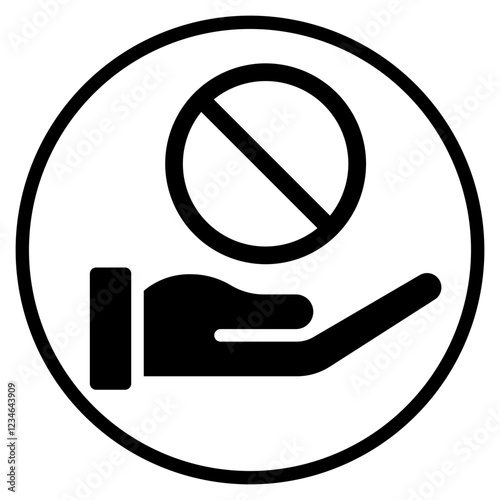 cencel glyph icon