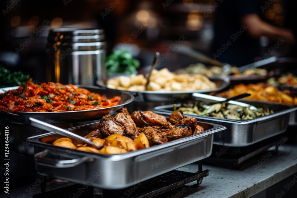 Obraz premium Close up of a buffet