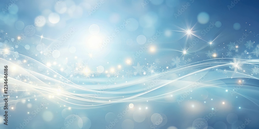 Softly glowing light illuminates a serene and dreamy light blue abstract background with gentle swirling patterns of white and pale silver hues , soft, swirl Softly glowing light illuminates a serene and dreamy light blue abstract background with gentle swirling patterns of white and pale silver hues , soft, swirl