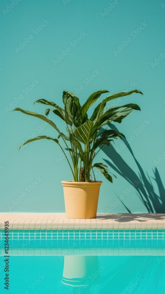 Obraz premium Plant outdoors hotel leaf.