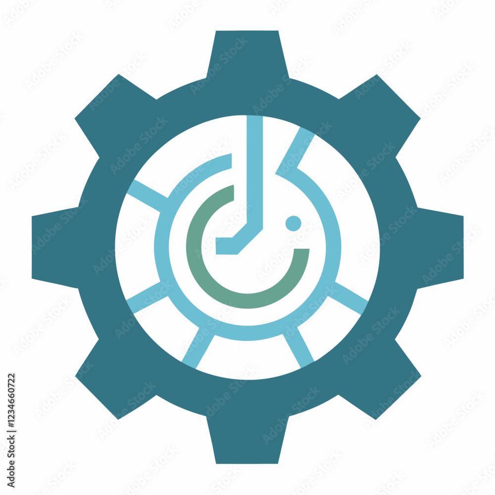 Gear Cog with Circuit Patterns: Tech & Mechanical Innovation Gear Cog with Circuit Patterns: Tech & Mechanical Innovation