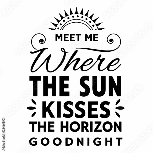 summer sunsets typography t-shirt design