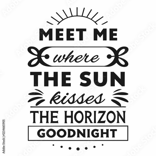 summer sunsets typography t-shirt design
