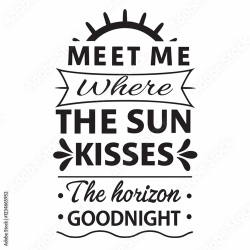 summer sunsets typography t-shirt design
