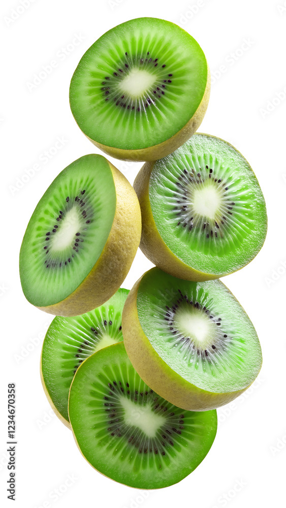 Fototapeta premium kiwi fruit slices