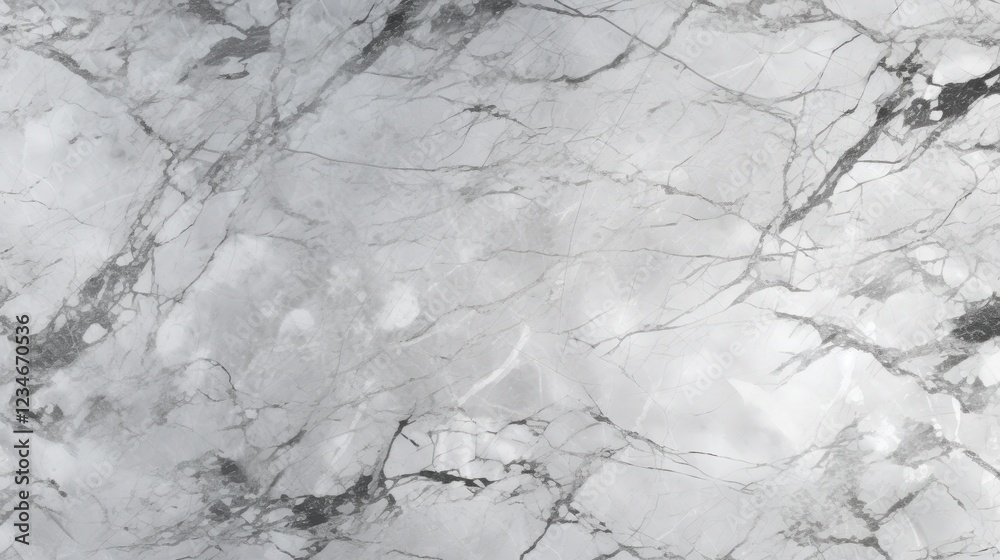 Obraz premium Elegant Marble Texture with Distinct Veins and Subtle Chaos in a Raw Style Ideal for Overlays and Backgrounds in Creative Projects