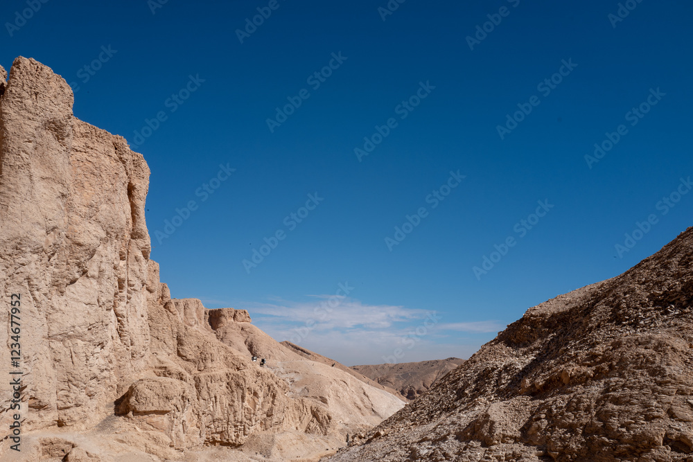 Fototapeta premium Egyptian landscape at Luxor