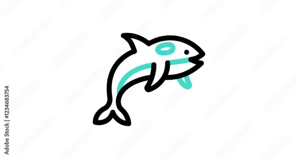 dolphin, fish, vector, animal, sea, illustration, ocean, water, shark, logo, mammal, cartoon, silhouette, icon, art, tattoo, nature, bird, horse, symbol, marine, animals, wild, blue, swimming