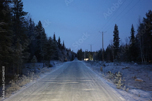 winterlicher Weg