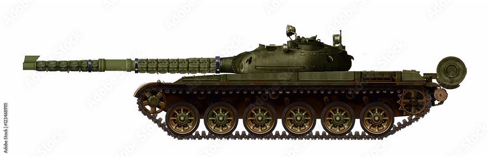 Alternative T-72 tank, with 120mm L11A5 gun Alternative T-72 tank, with 120mm L11A5 gun