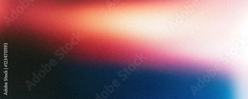 A high grainy noisy colorful light gradient overlay with a mix of warm and cool hues, suitable for modern and artistic compositions.