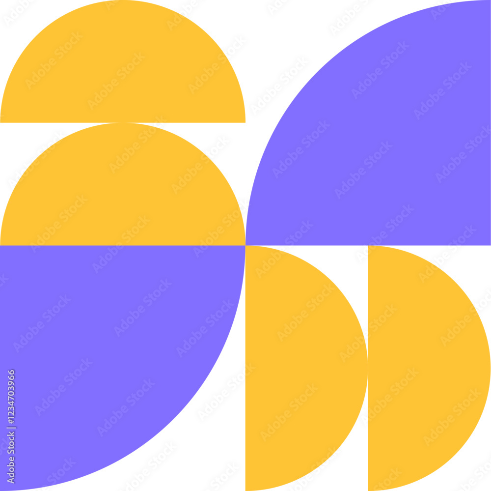 Obraz premium geometric hippie elements