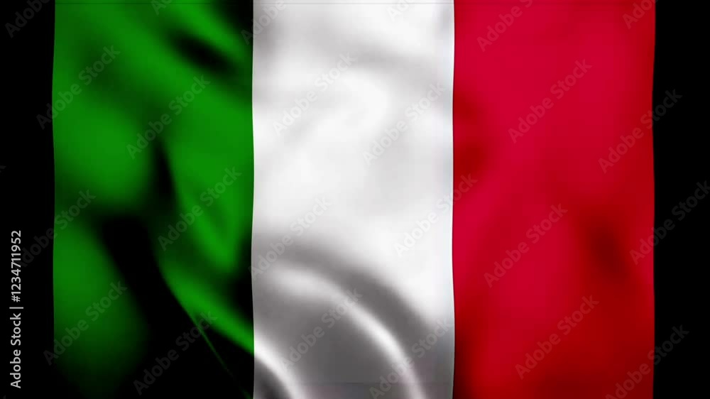 Italy wavin flag 