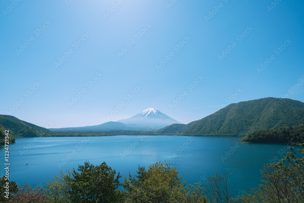 Mt.Fuji and lake