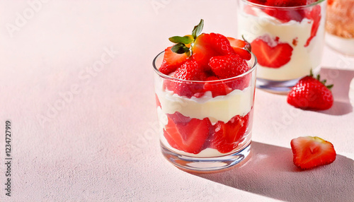 Fresas con crema