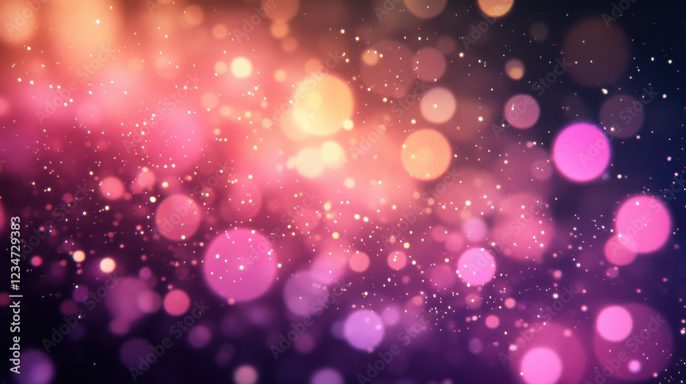 Luxurious bokeh abstract background with vibrant colors and sparkles Luxurious bokeh abstract background with vibrant colors and sparkles