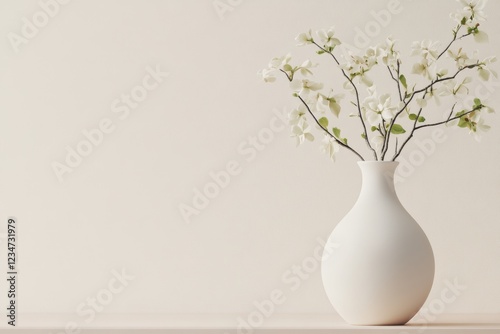 A minimalist design featuring a simple object, like a milk bottle, replaced with a single almond in the shape of the bottle, symbolizing substitution