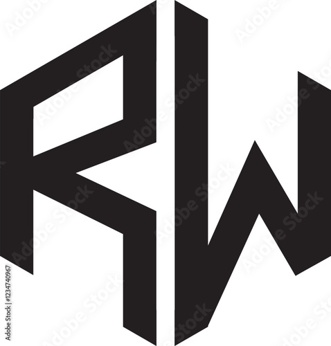 Free Download RW Polygon logo.eps - GFXLoad