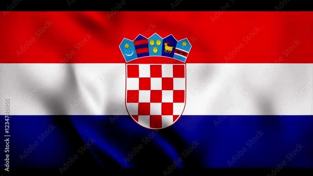 Croatia wavin flag