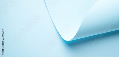 Gentle pastel blues flow into pale turquoise, with textures resembling smooth watercolors, forming a serene and elegant gradient.