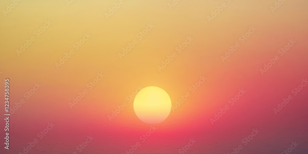 Gradient Background of Yellow and Red Hues Warm Sunrise Transition. Gradient Background of Yellow and Red Hues Warm Sunrise Transition.
