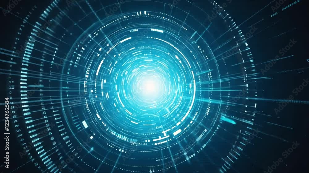 Nebula of dots representing machine learning process with data analysis. Sphere of energy in movement composed by particles. Abstract Technology background Nebula of dots representing machine learning process with data analysis. Sphere of energy in movement composed by particles. Abstract Technology background