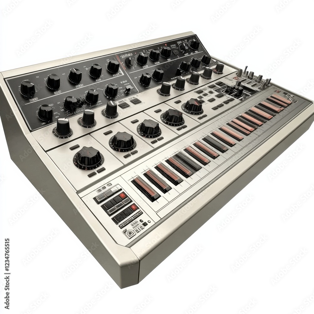Drum Machine Isolated on White Background Drum Machine Isolated on White Background