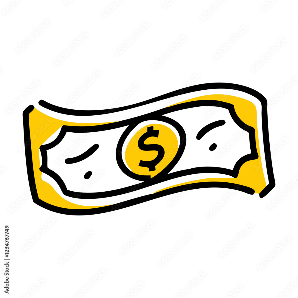 Dollar Bill Illustration