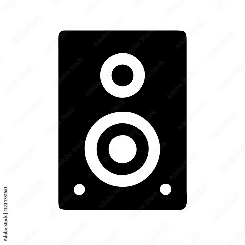 Speaker Vector Icon for Audio and Sound Representation Speaker Vector Icon for Audio and Sound Representation