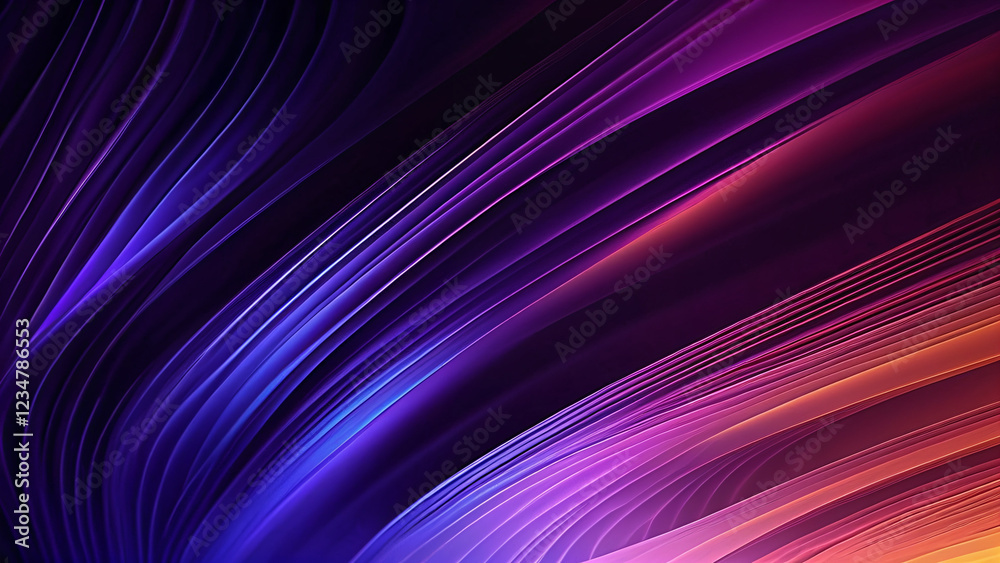 Fototapeta premium colorful abstract background with lines