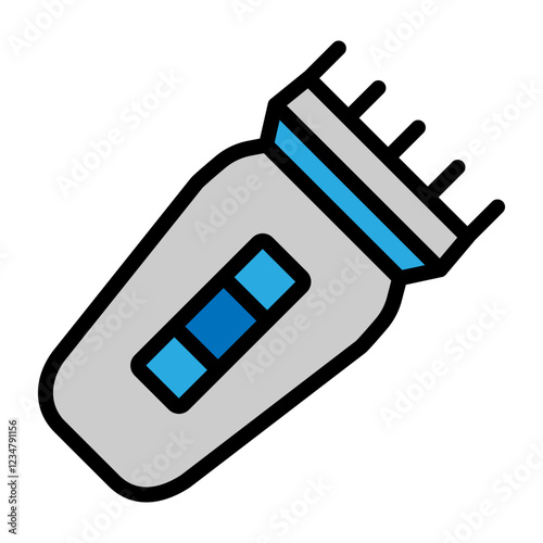 Shaver Vector Filled Icon Design