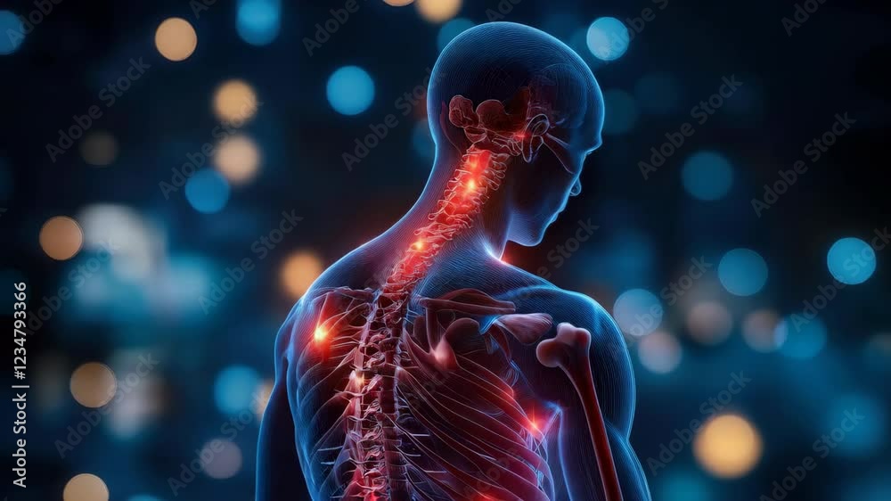 Advanced human neural network visualization with dynamic bioluminescent highlights Advanced human neural network visualization with dynamic bioluminescent highlights