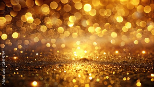 High-definition golden texture, abstract background.  Low-light photography showcases shimmering gold for a luxury wallpaper.