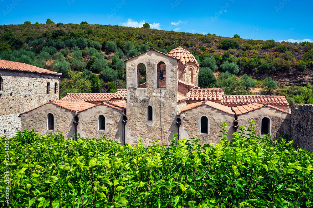 Obraz premium Andromonastiro Monastery Complex in Messinia, Greece